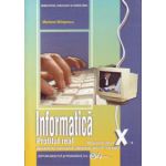 Informatică, manual pentru clasa a X-a, C++- profil real intensiv, specializarea matematică-informatică