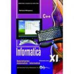 Informatică, manual pentru clasa a XI-a, specializarea matematică-informatică C++